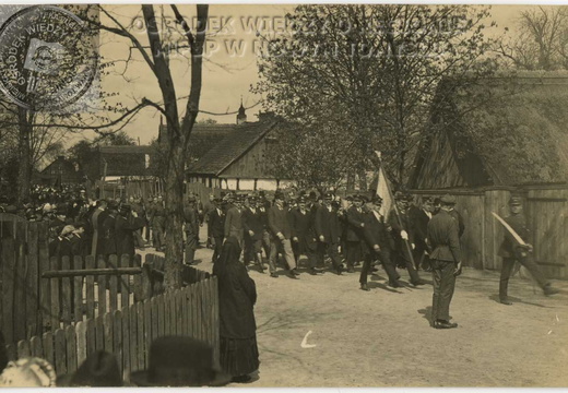 Defilada Towarzystwa Uczestników Powstania Wielkopolskiego 1918/19 - rok 1927r.