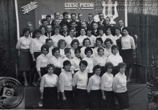 50-lecie istnienia Koła Śpiewu im.Sw.Cecylii w Bukowcu - 1964 rok.