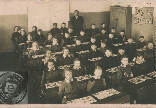 Klasa II  Szk. Podst. w Borui Kościelnej -1959 r.