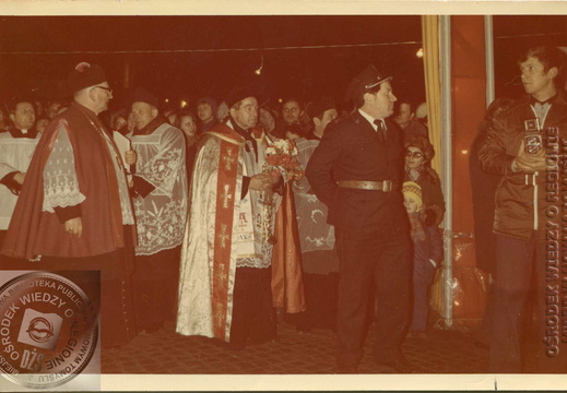 Nawiedzenie obrazu Matki Bożej - Boruja Kościelna, 6 marca 1978r.