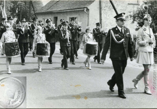 Obchody 50-lecia OSP w 1980 roku.