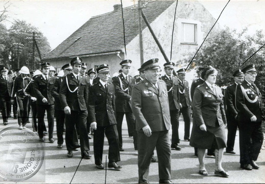 Obchody 50-lecia OSP w 1980 roku.