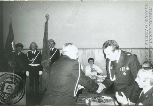 Obchody 50-lecia OSP w 1980 roku.