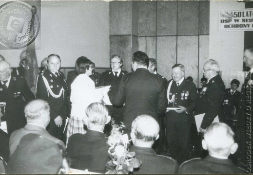 Obchody 50-lecia OSP w 1980 roku.