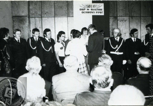 Obchody 50-lecia OSP w 1980 roku.