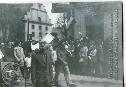Nowy Tomysl, 1 maja, ok. 1974 - 1975 r.