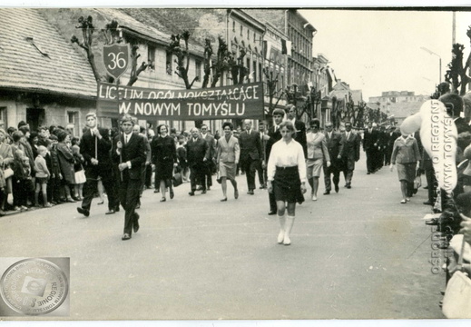 Pochód 1.Majowy -  1966 r.
