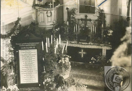 Wnętrze kościoła staroluterańskiego przy ulicy Długiej