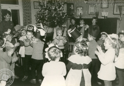 Gwiazdka w przedszkolu "Bajkowe Zacisze", lata 80. XX w.