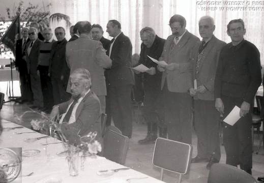 40.lecie komórki PZPR w Fabryce Narzedzi Chirurgicznych "Chifa", 1988 r.