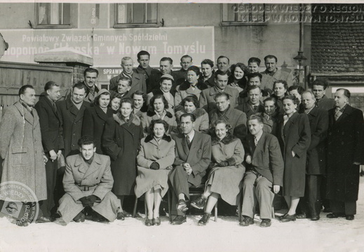 Szkolenie pracowników PZGS. Nowy Tomyśl, lata 50. XX w.