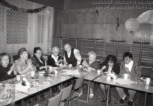 Spotkanie Klubu Seniora w Klubie Osiedlowym, 14.01.1992 r.