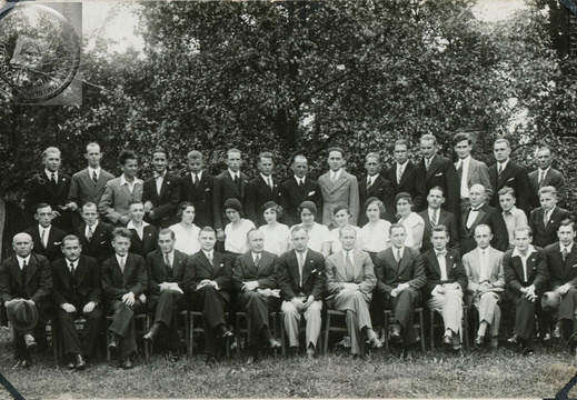 Zarząd klubu "POLONIA", ok. 1928 r.