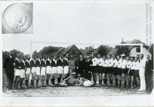 Drużyna KS "POLONIA" w Zbąszyniu, 1930 r.