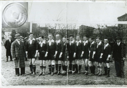 Drużyna piłki nożnej KS "POLONIA", 1938 r.