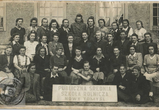 Publiczna Rolnicza Szkoła Średnia w Nowym Tomyśl (1950)