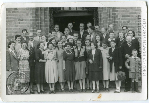 Chór kościelny im. ks. Wacława Gieburowskiego - prawdop. 1949 r.