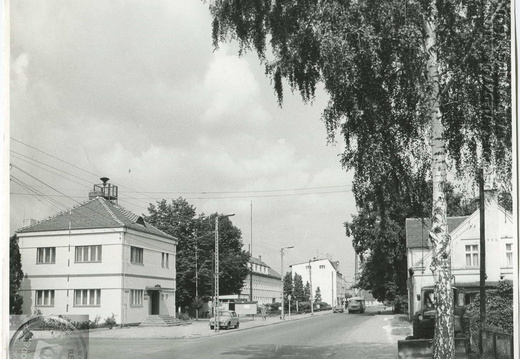 Ulica Poznańska i Sienkiewicza - 1985 r.