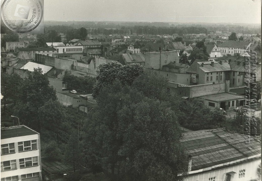 Widok w kierunku ul. Mickiewicza - 1985 r.