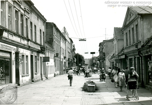 Ulica Mickiewicza w Nowym Tomyślu - deptak