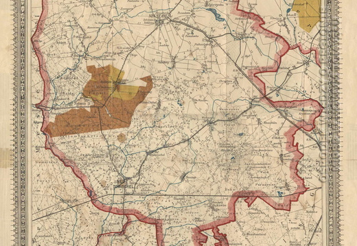 Mapa powiatu nowotomyskiego 1909