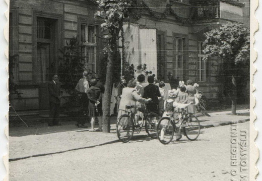 Ul. Piłsudskiego -  1 czerwca 1960r.