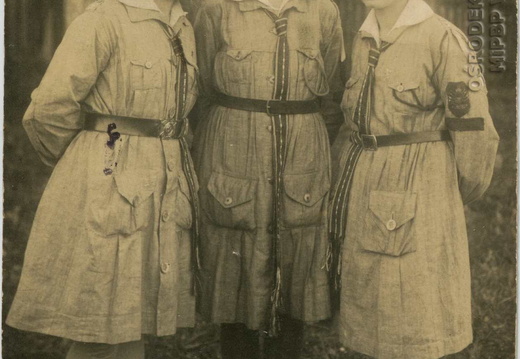 Nowotomyskie harcerki - maj 1929 r.