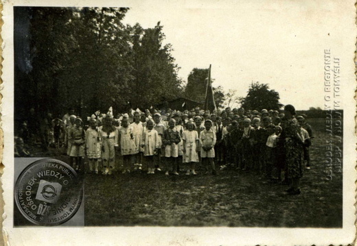 Sątopy 1952r. - uroczystości z okazji święta Lasu