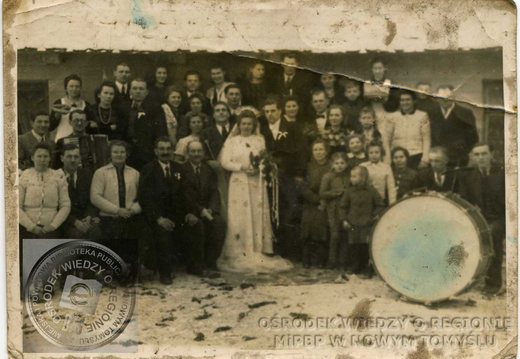 Wesele Eleonory Grygier i Edmunda Majewskiego w Starym Tomyślu.