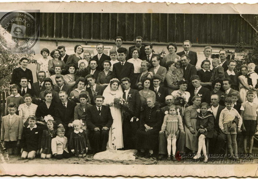 Wesele Czesławy Przybylak i Bogumiła Grygiera w Starym Tomyślu.